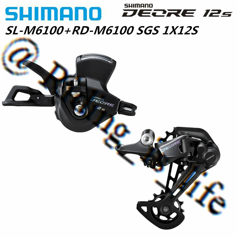 SHIMANO Deore M6100 1X12 Speed Mountion Bike MTB Groupset SL-M6100 RD-M6100 2PCS
