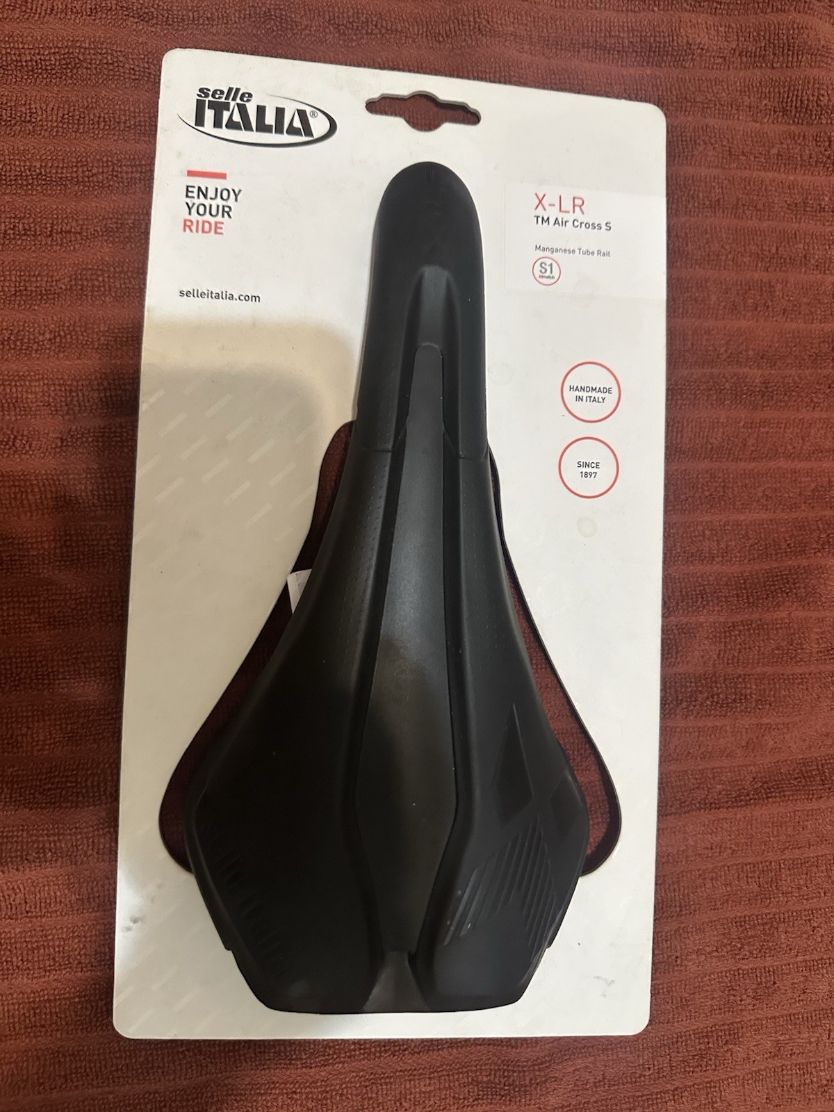 Selle Italia, X-LR TM Air Cross, Saddle, 264 x 125mm, 227g, Black