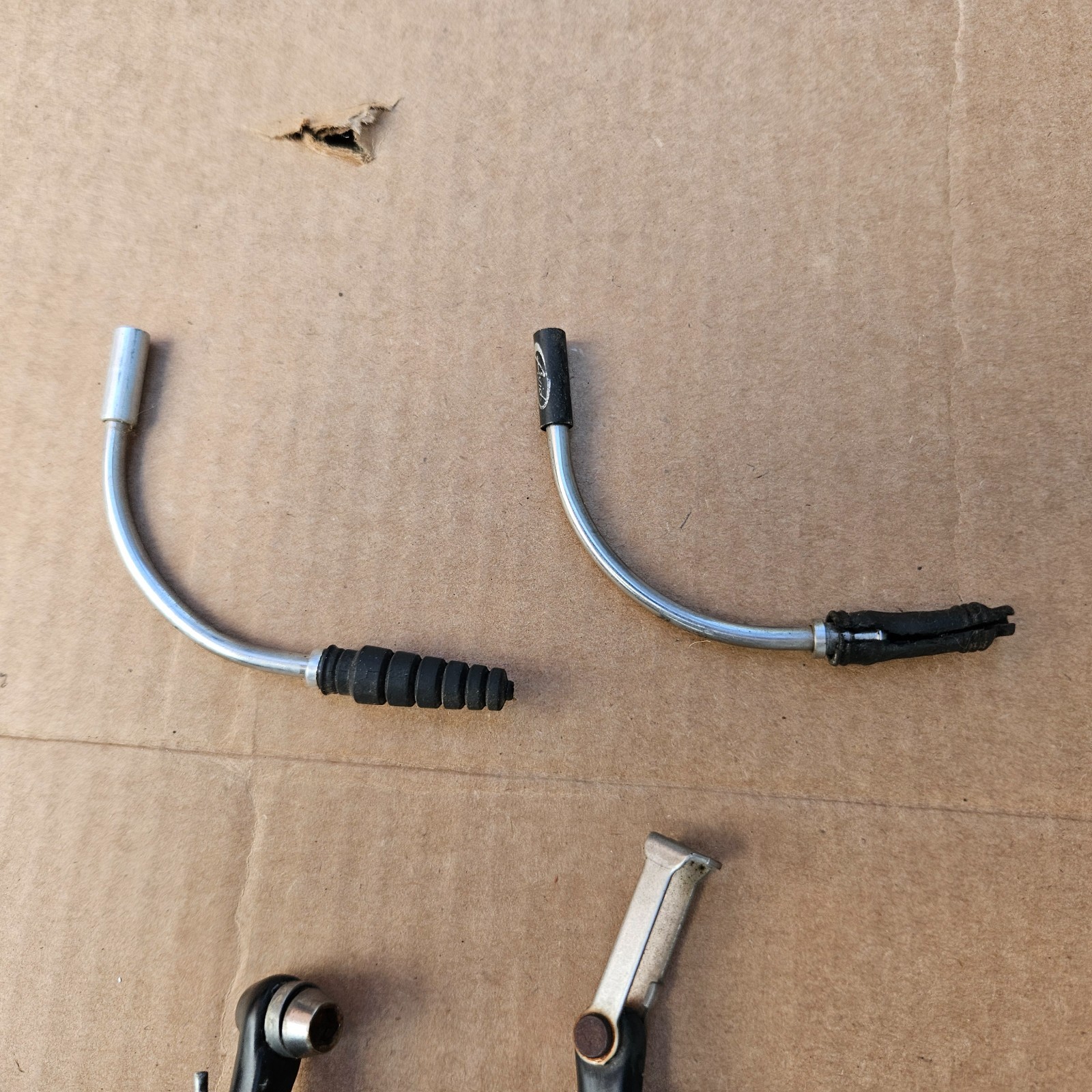Vintage 90s Avid 10 Mountain Bike V Brakes Linear Pull Black Front + Rear Set