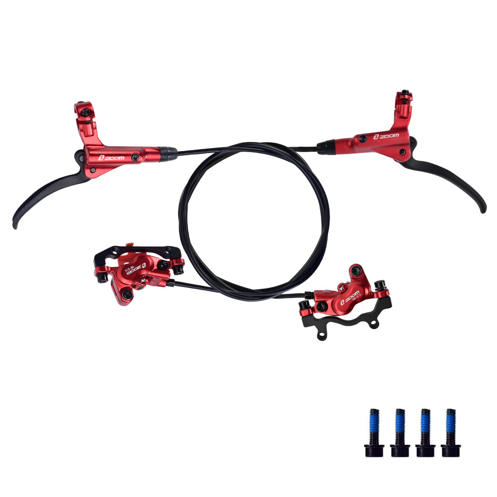 MTB 4 Piston Hydraulic Disc Brake 800mm/1400mm Mountain Bike Oil Pressure Brake
