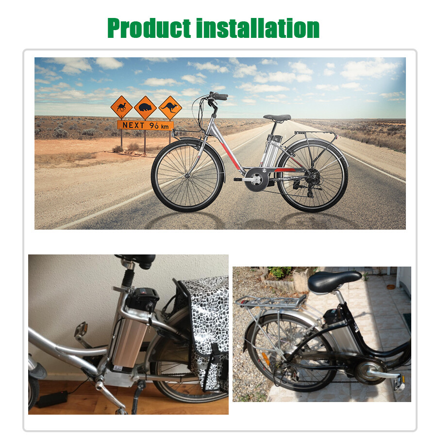 48V 10.4Ah SilverFish Lithium Battery with USB 48 Volt Ebike Battery for 0-500W