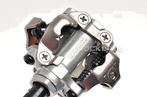 Shimano PD-M540 SPD Clipless MTB Pedals Silver w/ SM-SH51 Cleats New