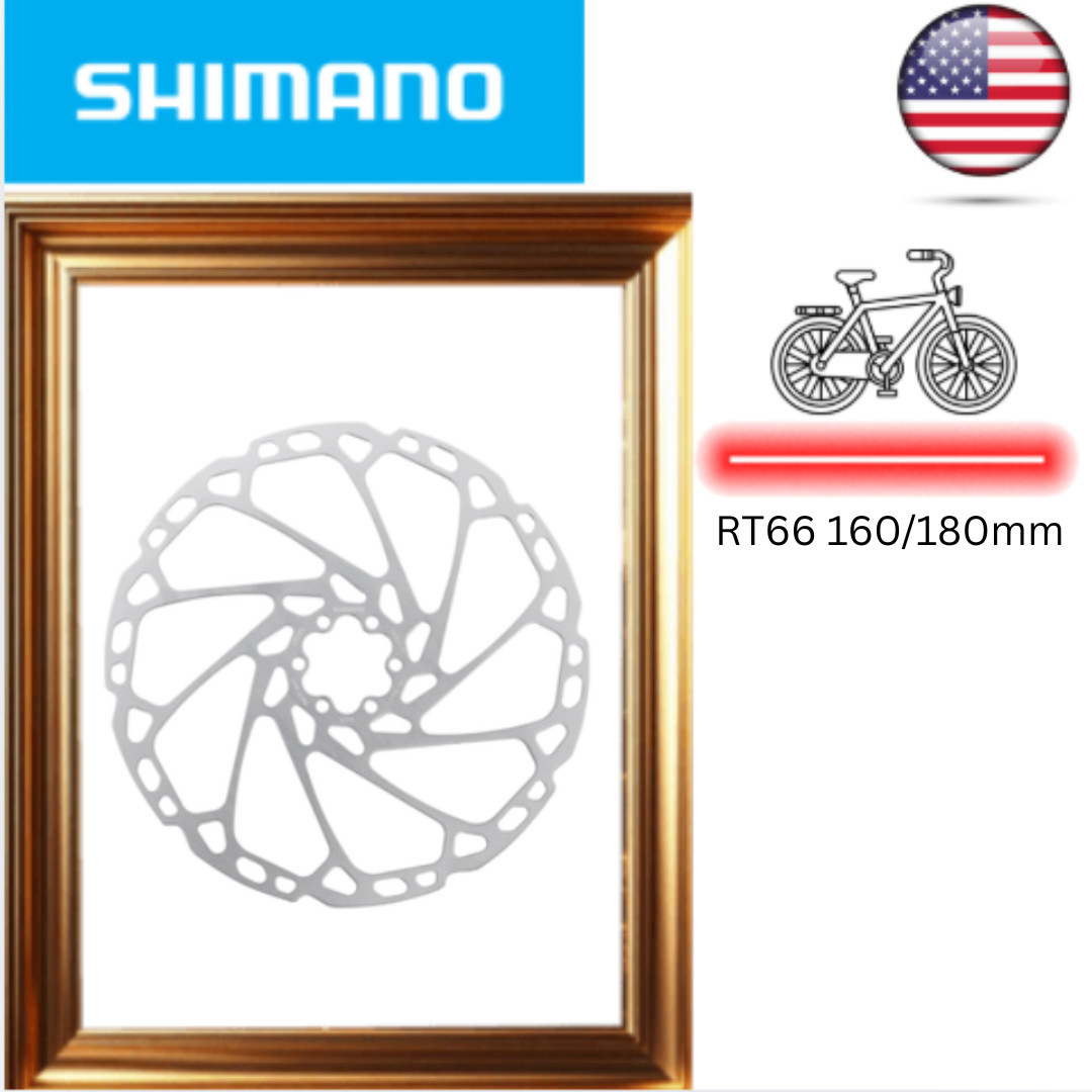 Shimano Deore SLX SM-RT66 Disc Brake 6-Bolt Rotor 160mm 180mm