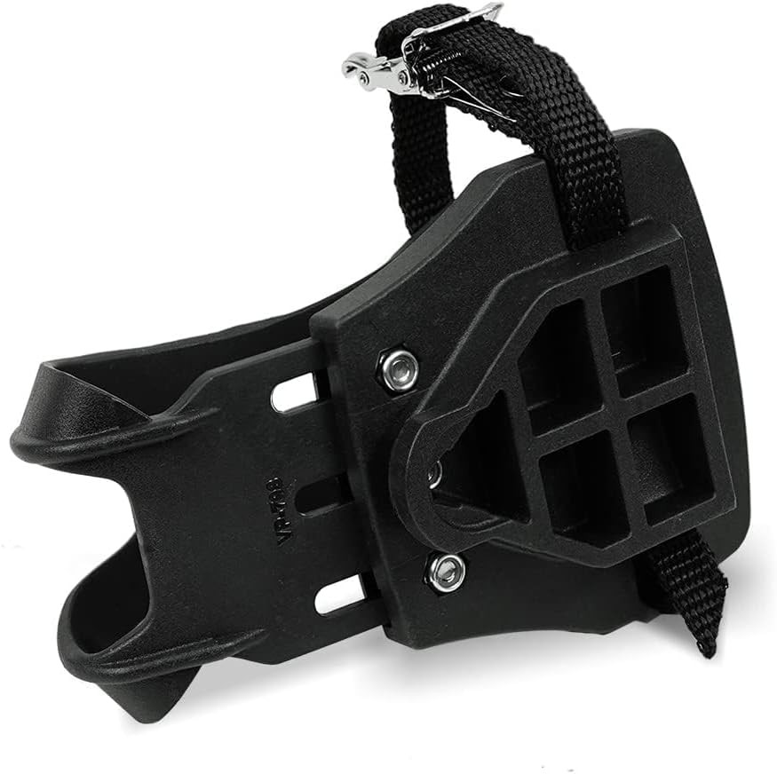 BV Bike Pedals Shimano Spd/Look Delta Compatible 9/16» with Toe Clips – Peloton