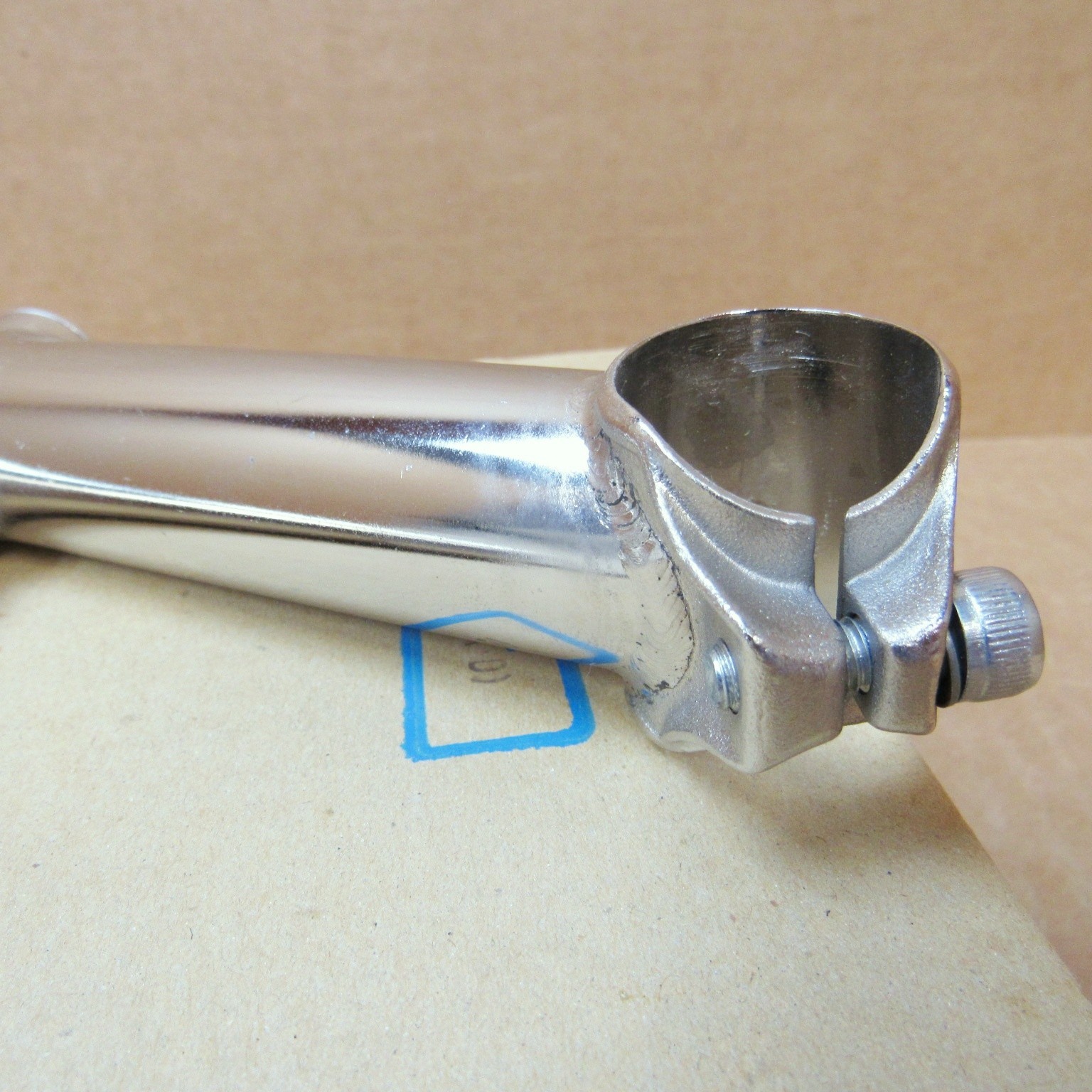 New-Old-Stock 3T Chromix Corsa Plus Quill Stem (115mm) w/Columbus Branded Tubing