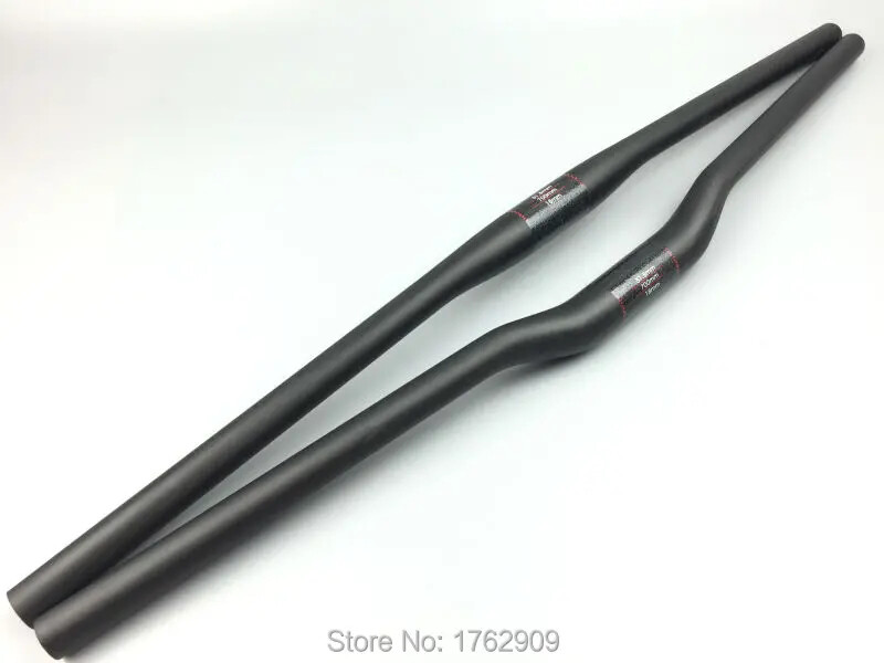 Mountain Bike Matt UD Full Carbon Fibre Handlebar Bicycle Parts 31.8*600-760mm