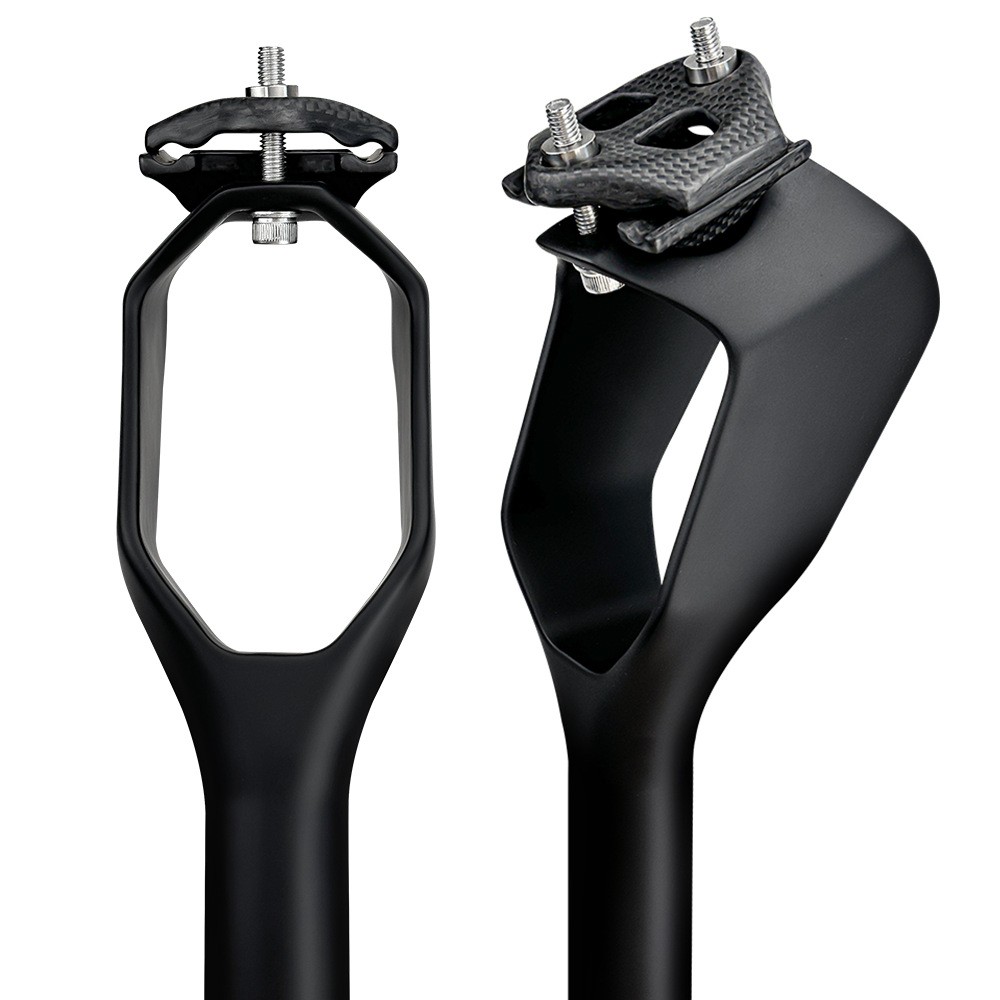 BALUGOE Full Carbon Fiber Bike Seatpost MTB Road Fixed Gear Bicycle Post