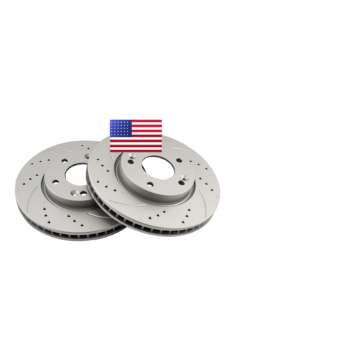 Kac 11.02 Inch280Mm Front Brake Rotors For Kia 2010-2013 Forte 2.0L Kia