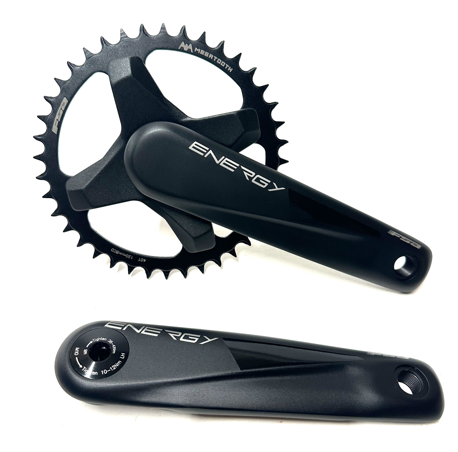 FSA Energy AGX+ 1X Modular 386EVO Gravel Crankset 172.5mm 11-Speed 40t New