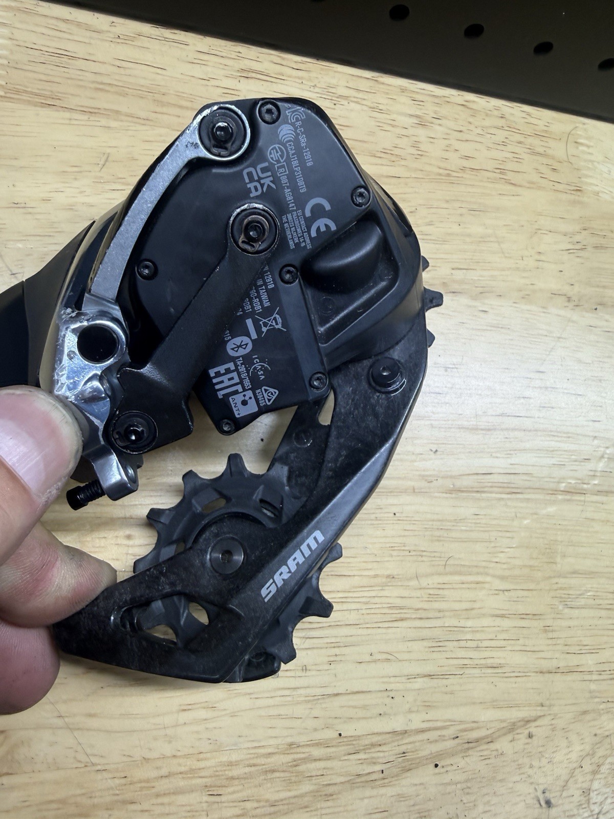 SRAM Red AXS eTap D1 33t Electronic 12-Speed Rear Derailleur w/ Battery