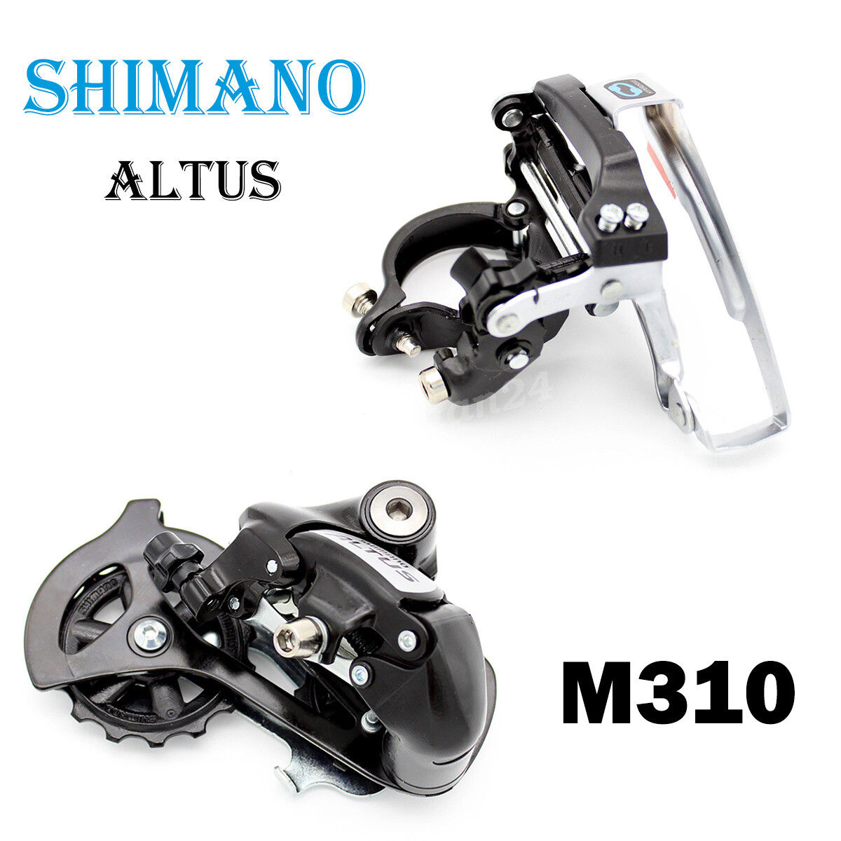 Shimano Altus M310 7/8 Speed FD-M310 RD-M310 Front Rear Derailleur Direct Mount