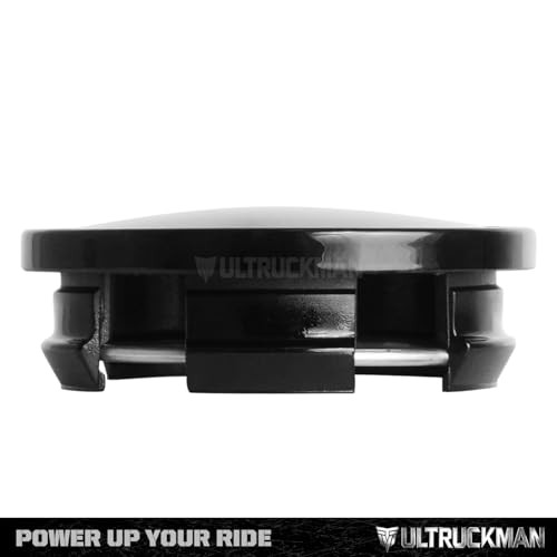 2.5Inch 63MM Wheel Center Caps for Dodge Outer 63MM , Inner 56MM Gloss Black